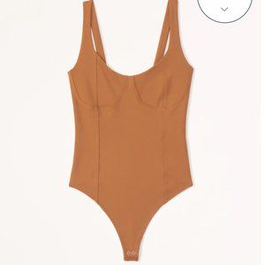 Abercrombie Seamless Fabric Corset Bodysuit